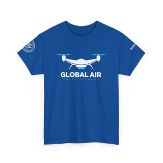 Licensed UAV Pilot Tee – Global Air Entertainment Unisex Heavy Cotton Shirt