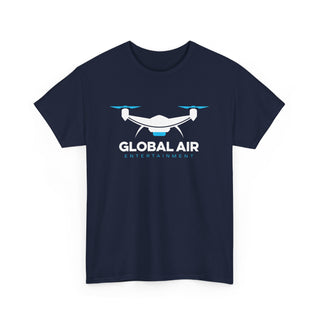 Licensed UAV Pilot Tee – Global Air Entertainment Unisex Heavy Cotton Shirt