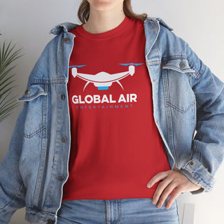 Licensed UAV Pilot Tee – Global Air Entertainment Unisex Heavy Cotton Shirt