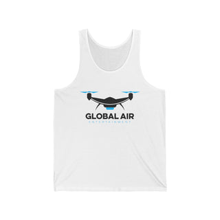 Global Air Unisex Jersey Tank - Stylish Drone Enthusiast Top