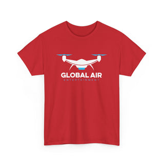 Licensed UAV Pilot Tee – Global Air Entertainment Unisex Heavy Cotton Shirt