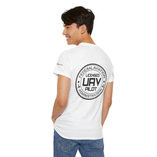 Licensed UAV Pilot Tee – Global Air Entertainment Unisex Heavy Cotton Shirt