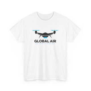 Licensed UAV Pilot Tee – Global Air Entertainment Unisex Heavy Cotton Shirt