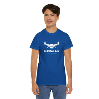 Licensed UAV Pilot Tee – Global Air Entertainment Unisex Heavy Cotton Shirt