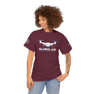 Licensed UAV Pilot Tee – Global Air Entertainment Unisex Heavy Cotton Shirt