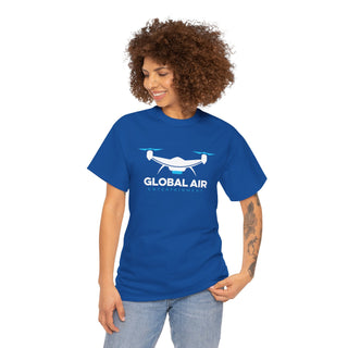 Licensed UAV Pilot Tee – Global Air Entertainment Unisex Heavy Cotton Shirt