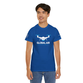 Licensed UAV Pilot Tee – Global Air Entertainment Unisex Heavy Cotton Shirt