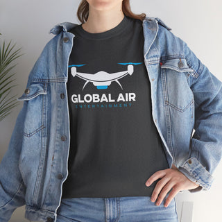 Licensed UAV Pilot Tee – Global Air Entertainment Unisex Heavy Cotton Shirt