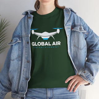 Licensed UAV Pilot Tee – Global Air Entertainment Unisex Heavy Cotton Shirt