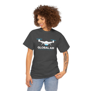 Licensed UAV Pilot Tee – Global Air Entertainment Unisex Heavy Cotton Shirt