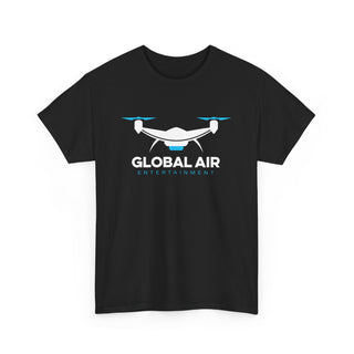 Licensed UAV Pilot Tee – Global Air Entertainment Unisex Heavy Cotton Shirt